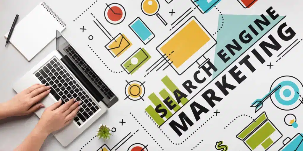 Illustration d'une campagne marketing digitale chez Plyvexia Agency, mettant en avant la stratégie, la promotion et l'optimisation des projets